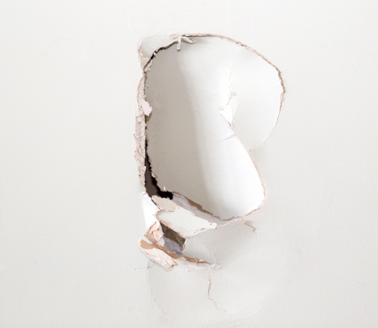 Small drywall patch repair